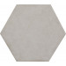 Lattialaatta Concrete hex Bone, 14x16cm - KYLAHEXPORBON