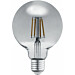 LED-lamppu Trio E27, filament, globe, 6W, 190lm, 1800K, savu