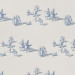 Tapetti Långelid/Von Brömssen A walk in the park sininen 0.53x10.05m, non-woven - LVB01-14