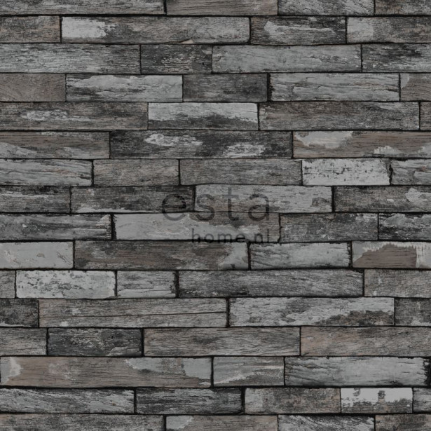 Esta Tapetti Pieces Wood 138244 0 53x10 05m Hiilenmusta Netrauta Fi