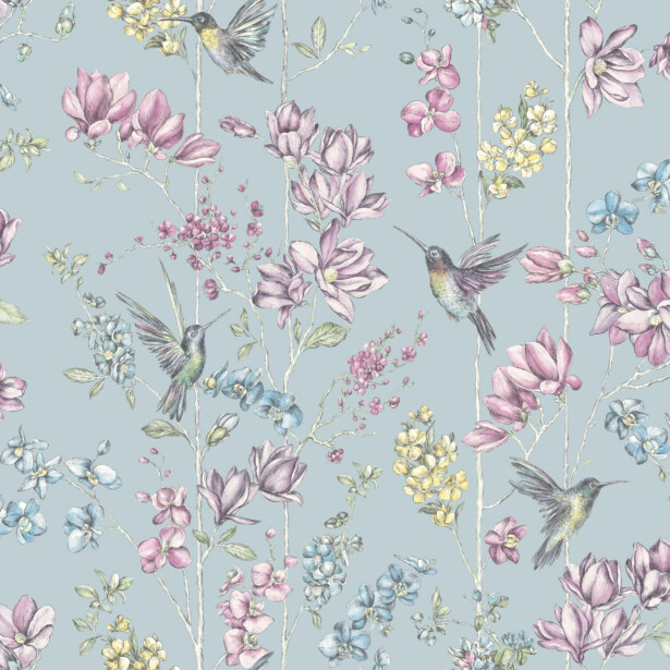 Tapetit Fi Tapetti Imaginarium 12391 Charm Duck Egg Pink 0 53x10