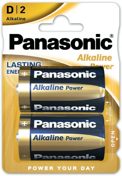Paristo Panasonic Alkaline Power D, 2kpl/pkt