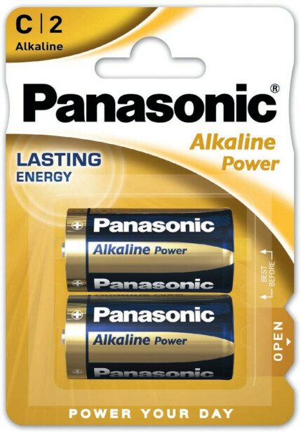 Paristo Panasonic Alkaline Power C, 2kpl/pkt
