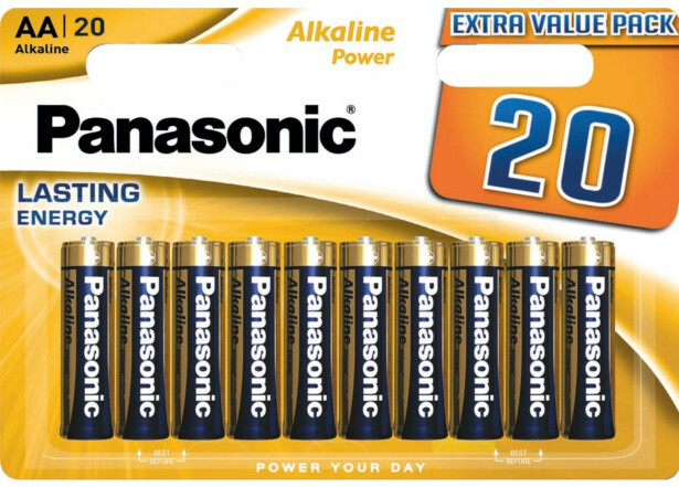 Paristo Panasonic Alkaline Power AA, 20kpl/pkt