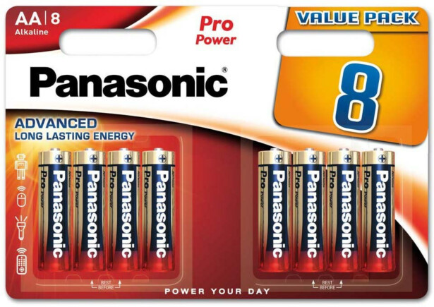 Paristo Panasonic Pro Power AA LR6PPG, 8kpl/pkt