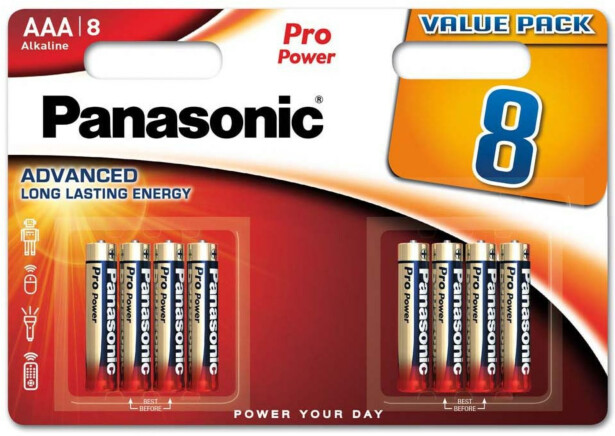 Paristo Panasonic Pro Power AAA LR03PPG, 8kpl/pkt