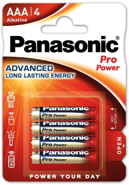 Paristo Panasonic Pro Power AAA, 4kpl/pkt