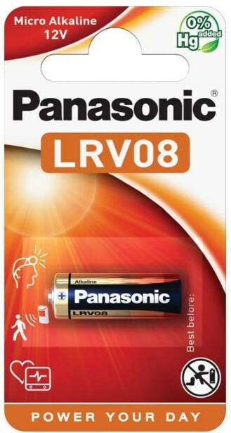Paristo Panasonic Micro Alkaline LRV08L, 1kpl/pkt