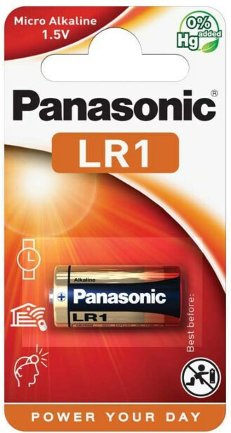 Paristo Panasonic Micro Alkaline LR1L, 1kpl/pkt