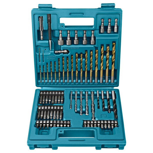Poranterä-/kärkisarja Makita B-49373, 75 osaa