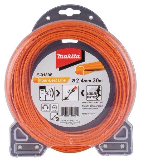 Siima Makita, Ø2.4mm x 30m, neliapila