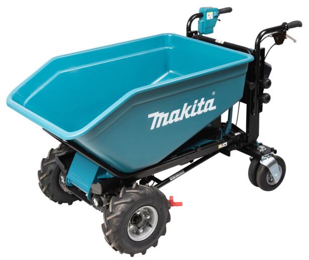 Akkuavusteinen kottikärry Makita LXT DCU603Z, max 180kg, 18V, ilman akkua