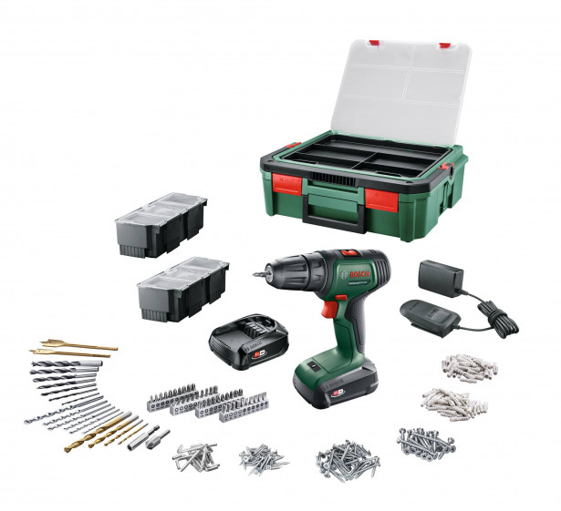 Akkuporakone Bosch Universal Drill 18V 2x1 5Ah Systembox