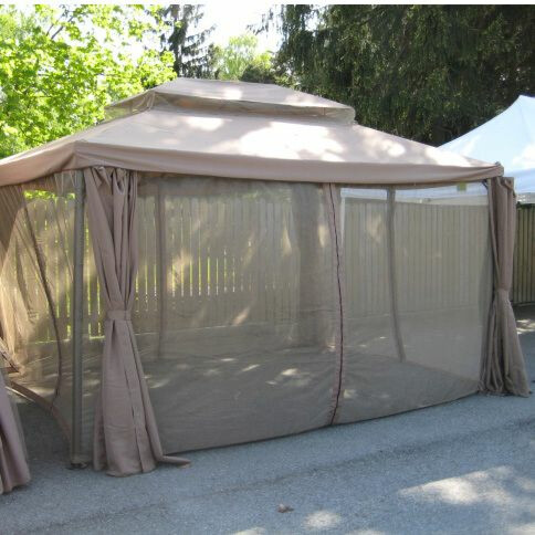 Paviljongin hyttysverkko Home4You Legend, 2,91x3,91m