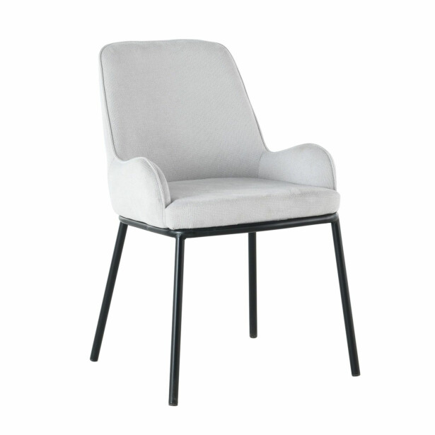 Tuoli Home4You Darcy harmahtavan valkoinen 