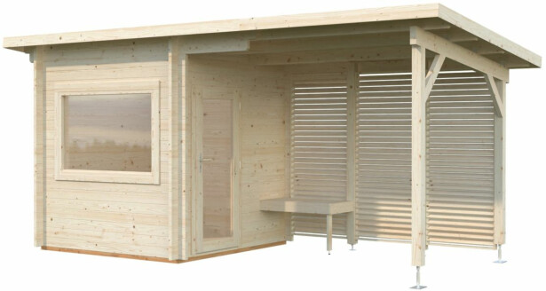 Pihasauna Palmako Sanna 4,1+5,9 m² FR44-5123