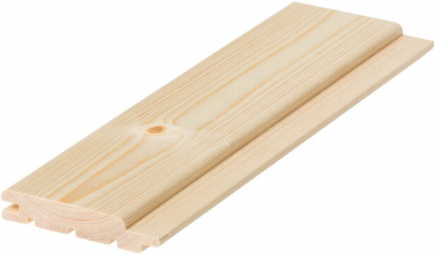 Saunapaneeli Cent STP, 15x95x3900mm, kuusi, talouslaatu A/B