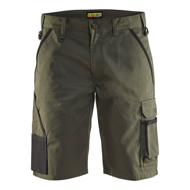 Puutarhurin shortsit Blåkläder 1464, army green