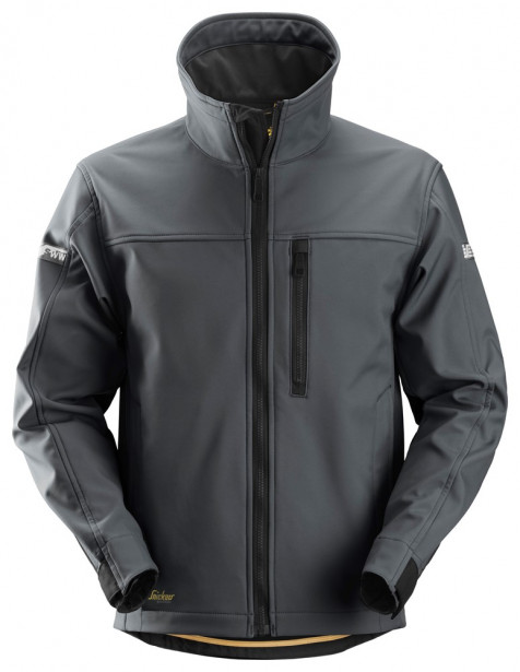 Softshell-takki Snickers Workwear AllroundWork 1200, teräksenharmaa