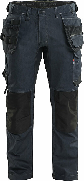 Riipputaskuhousut Blåkläder 1750-1141 Stretch denim