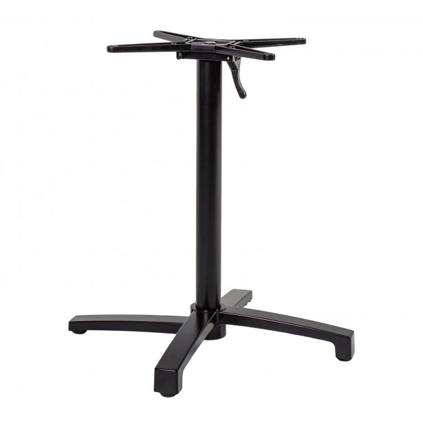 Pöydänjalka Home4you Bistro, 69x69cm, musta