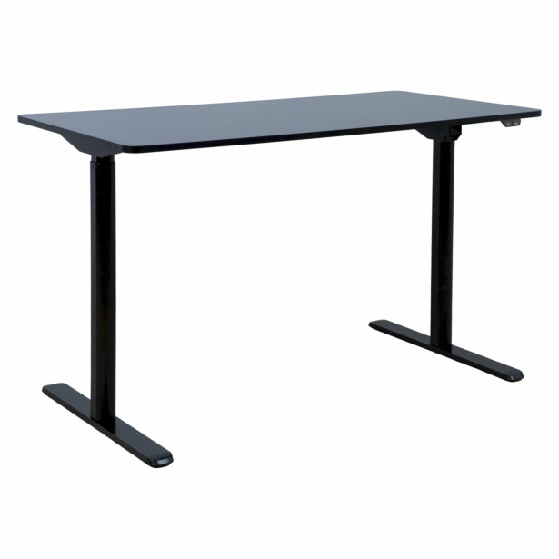 Sähköpöytä Home4You Ergo Light, 120x60cm, musta 