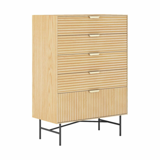 Senkki Home4You Bassel 80x40x114cm, melamiini 