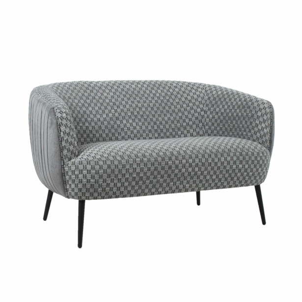 Sohva Home4You Accent 2-istuttava, harmaa