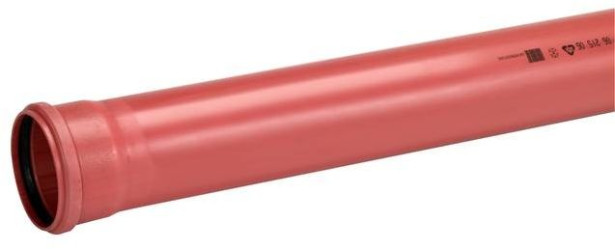 Muhviputki Pipelife PVC Ø160x4000mm, SN8