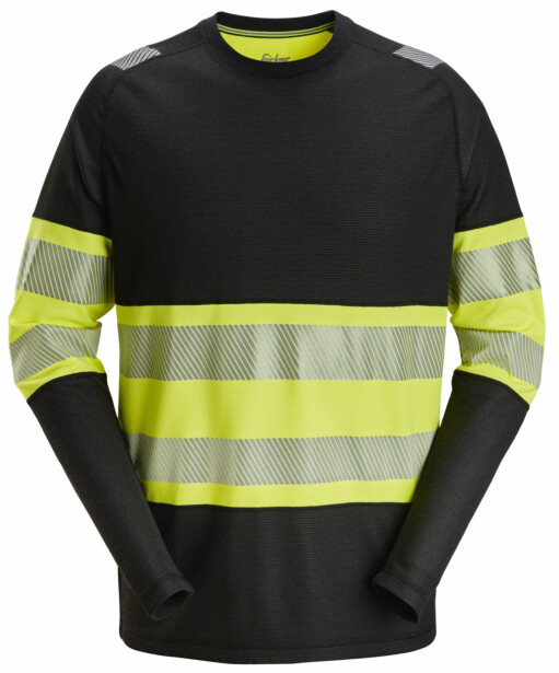 Pitkähihainen t-paita Snickers Workwear 2430 High-Vis lk 1