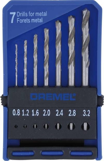 Tarkkuusporanteräsarja Dremel 628, 7-osainen