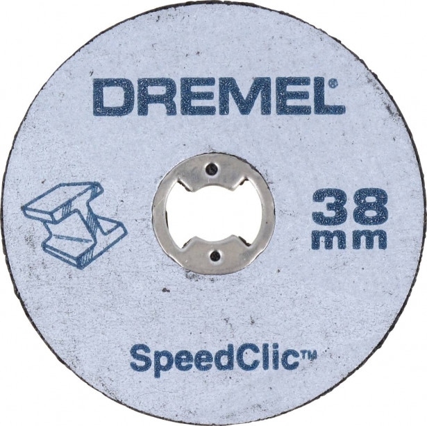 Aloitussarja Dremel EZ SpeedClic 406SC, Ø38mm, sis. kara + 2 laikkaa