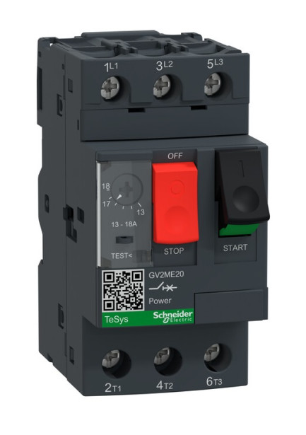 TeSys moottorinsuojakatkaisija 13-18A GV2ME20