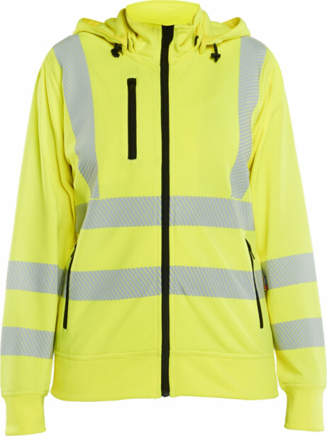 Naisten huppari Blåkläder 3574 Highvis irrotettavalla hupulla