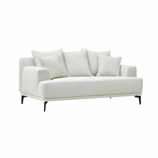 Sohva Home4You Magnolia 2-istuttava, vaaleanbeige