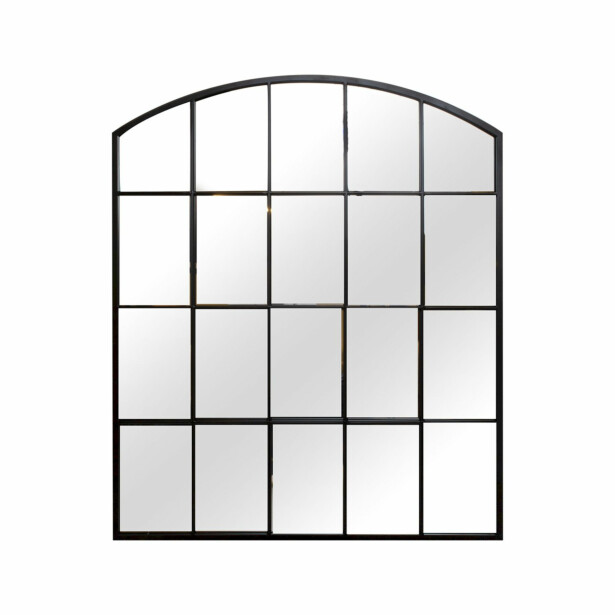 Seinäpeili Home4You Simone, 76x91cm, musta
