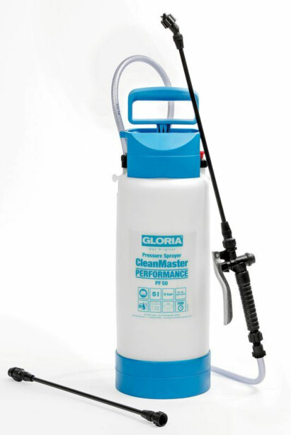 Paineruisku Gloria CleanMaster Performance PF 50, pesu- ja desinfiointiaineille