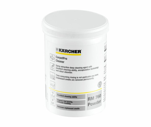 Tekstiilinpesuaine Kärcher PRO RM 760, 800g jauhe