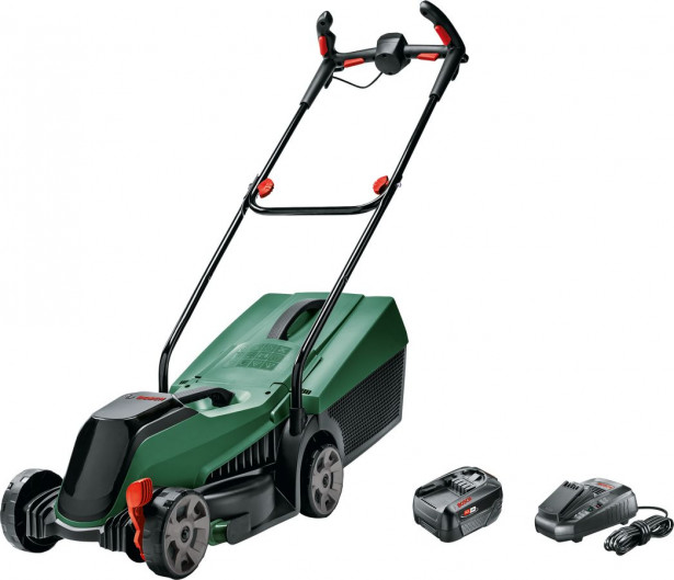 Akkuruohonleikkuri Bosch CityMower 18V-32, 18V, 4.0Ah akulla