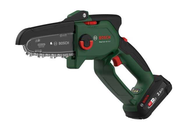 Akkuoksasaha Bosch EasyChain 18V-15-7, 18V, 2.5Ah akulla