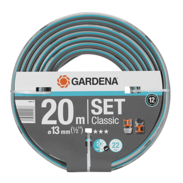 Letku Gardena Classic Ø13mm, 20m + liittimet