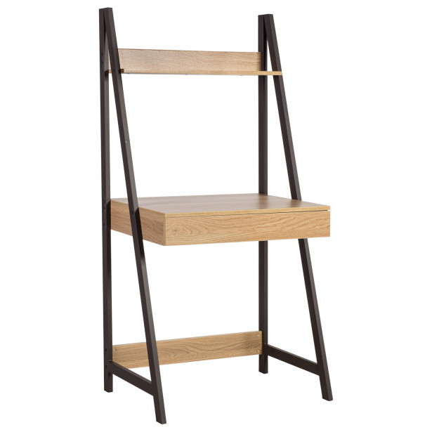 Työpöytä Home4you STEP 74x48x146 cm tammi