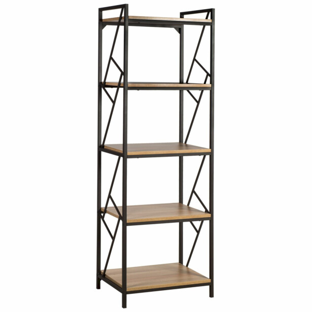 Hylly Home4You Study 60x40x180cm, tammi 