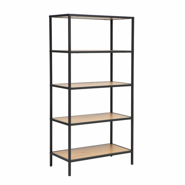 Hylly Home4You Hedvig 63x33x124cm, saarni/musta 