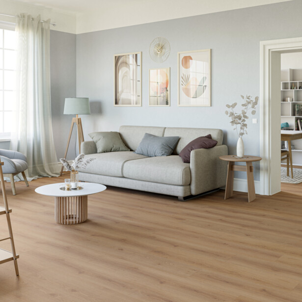 Vinyylilankku Check Floors Check One Premium 2077 Altenwald Oak, ruskea