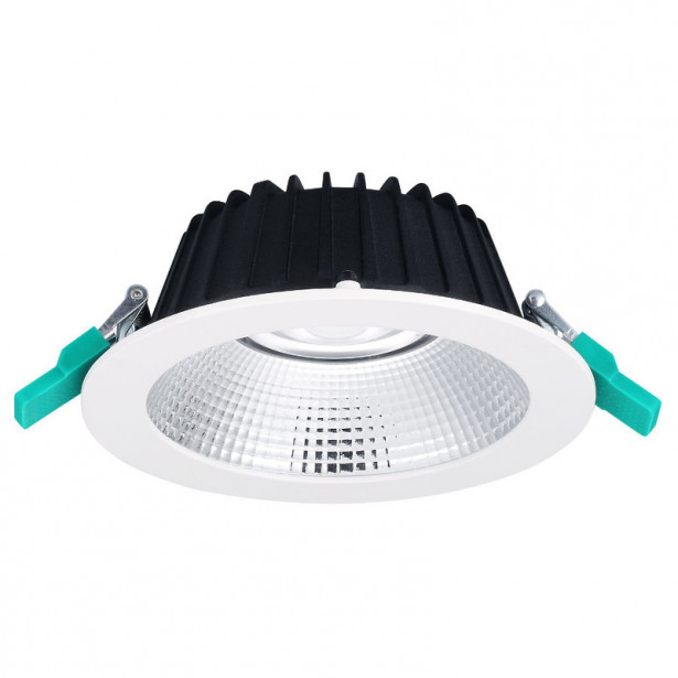 Alasvalo Sylvania Insaver Slim 150 9W, 3000K, IP44, valkoinen