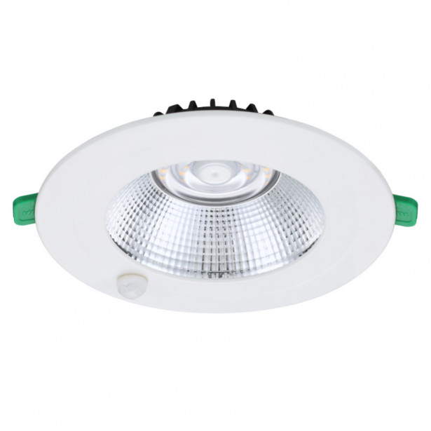 Alasvalo Sylvania Insaver Slim 175 9W, 3000K, IP44, tunnistimella 