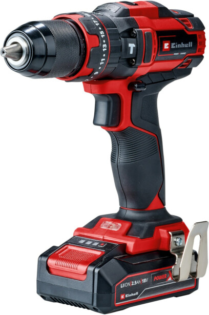 Akkuiskuporakone Einhell PXC TE-CD 18/44 Li-i, 18V, 2.5Ah akulla