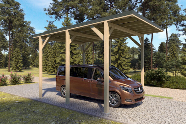 Asuntovaunukatos Holzbrüder Ralf 24m2