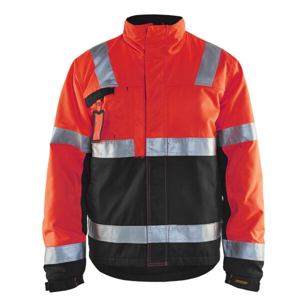 Talvitakki Blåkläder 4862 Highvis, punainen/musta